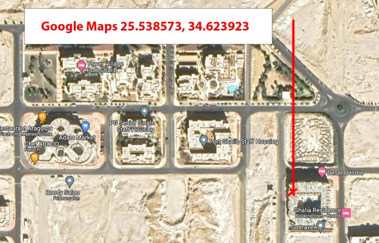 Portghalibflat Apartment Port Ghalib Luaran gambar