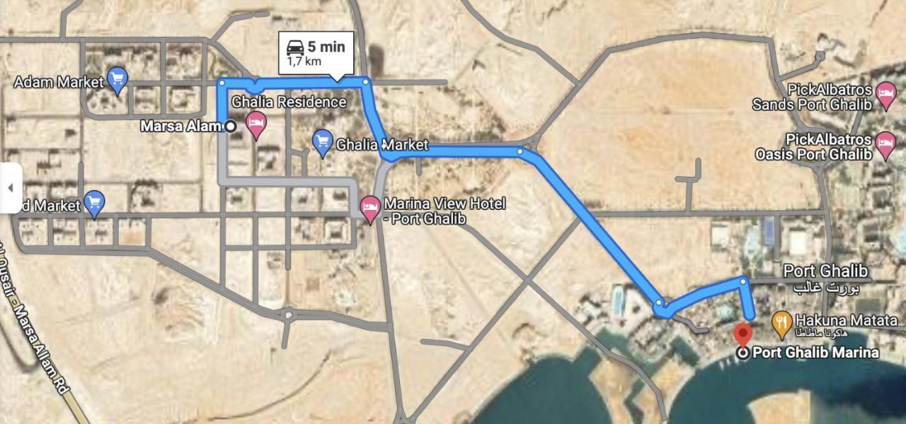 Portghalibflat Apartment Port Ghalib Luaran gambar